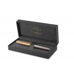 Parker Ingenuity Pioneers Collection Fountain Pen - Grey Arrow Gold Trim - Picture 3